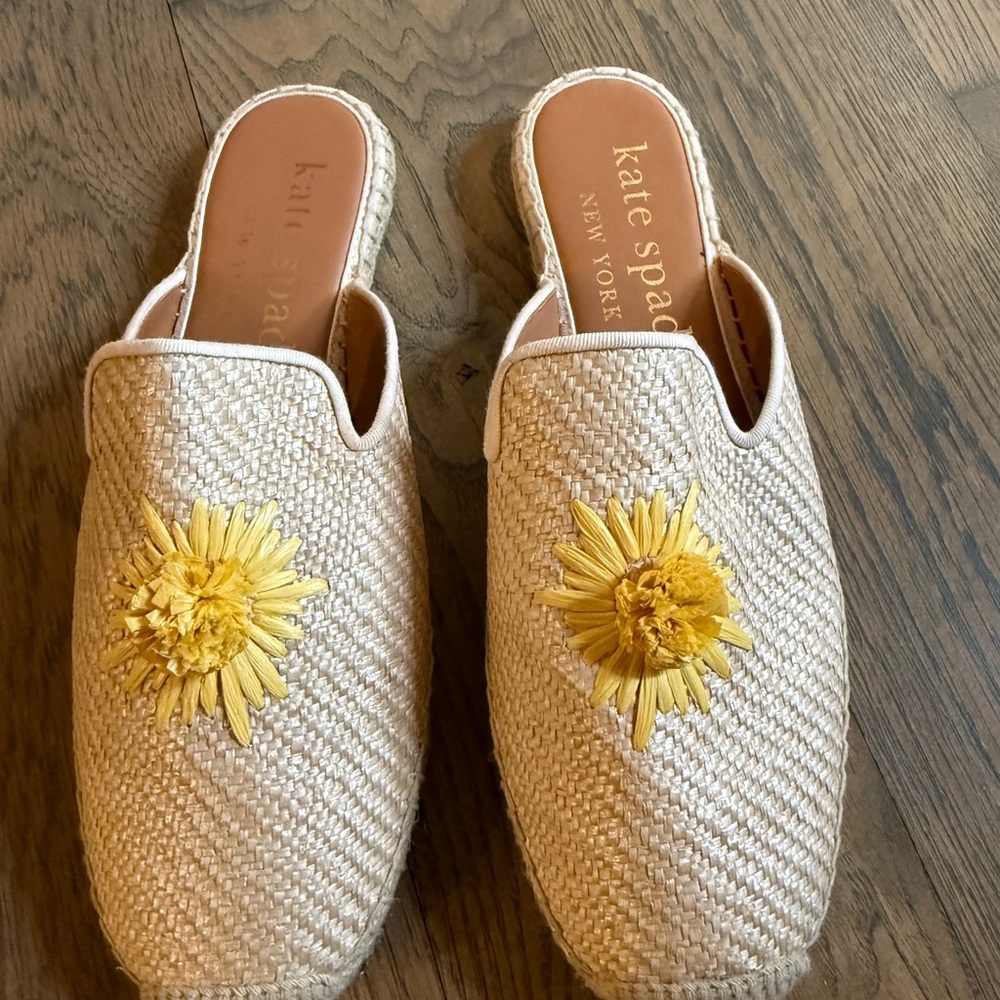 Kate Spade New York Solero Sun Slide Espadrilles. Size 9. Excellent condition. - Picture 2 of 4